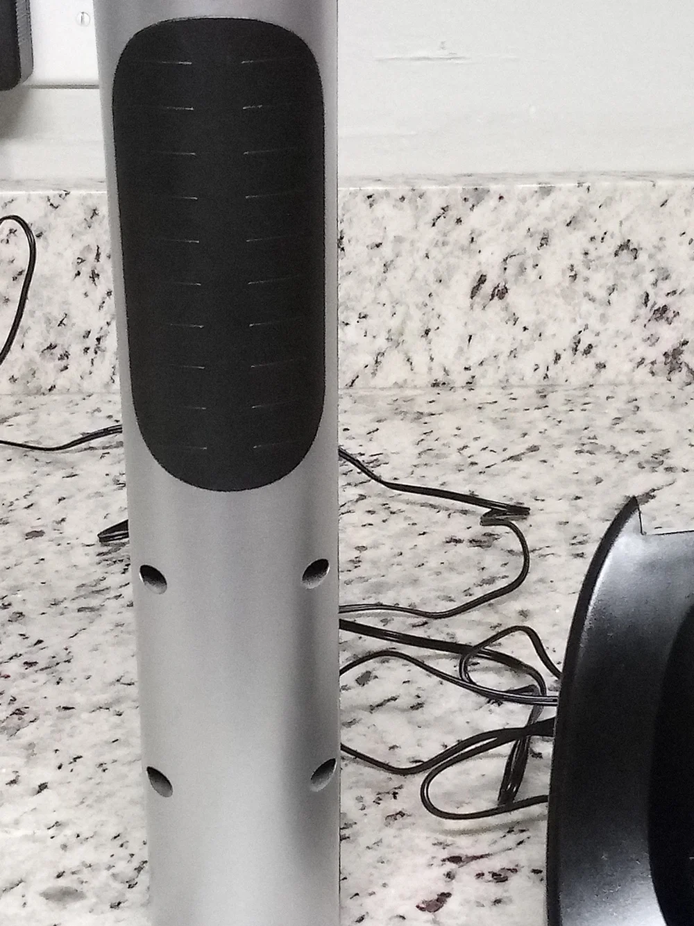 Ozeri Rechargeable Electric Wine Opener w/ Charging Base & Foil Cutter – Silver